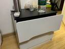 御乐欣床头柜卧室实木床边柜家用小户型多抽储物柜大容量收纳床头小柜子 【双抽白底座】50*41*45cm 实拍图