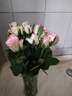 京东鲜花玫瑰花随机颜色20枝(1-2种颜色)如意基地鲜切花生活花束源头直发 实拍图