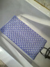 简美家浴室洗澡防滑地垫卫生间淋浴垫按摩脚垫防摔垫蓝色36*71cm 实拍图