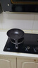 【亏本清仓】韩式麦饭石色不粘锅平底锅铁锅电磁炉不带盖 【出口品质】持久不粘28cm无盖 实拍图