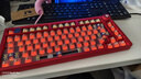 LEOBOG Hi75/Hi75C客制化有线机械键盘铝坨坨Gasket结构75配列全键无冲热插拔电竞有线套件 【宝石红】-RGB 实拍图
