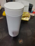 苏泊尔（SUPOR）保温杯男女士水杯316L不锈钢泡茶杯大容量商务便携车载杯子送礼物 380ML-雪峰白 实拍图