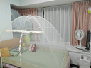 全品屋蒙古包蚊帐家用折叠免安装防摔蚊帐架1.51.8米*2米双开门一体式 奶油米 1.2m*2m*1.42m 【适合1.2米宽床】 实拍图