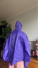 天堂伞雨衣自行车雨披均码男女学生防水雨披防雨骑行雨衣山地初中生雨衣 烟熏紫（均码） 实拍图