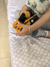 男孩卡车惯性挖掘机工程车仿真工程挖车惯性车儿童工程挖掘机玩具 大号美式水泥搅拌车 实拍图