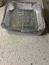 法禧龙空气炸锅烤箱专用锡纸碗盘20.5cm*20只正方形铝箔盒耐高温 实拍图