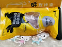 疯狂小狗狗零食泰迪金毛成犬幼犬耐咬磨牙棒  天然鸭肉原生牛皮卷100g  实拍图