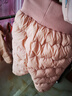 巴拉巴拉婴儿羽绒裤宝宝高腰护肚长裤男女童冬装2025新款保暖时尚束脚裤潮 粉红小兔-白鸭绒 100 cm-充绒量28g 实拍图