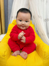 馍彭【现货速发 京东快递】婴儿沙发椅0到三岁儿童沙发沙发宝宝沙发坐 小号黄色棉麻儿童小沙发【坐感舒适】 EPS环保颗粒 【安全呵护零甲醛】 实拍图
