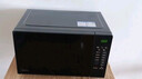 美的（Midea）微波炉20L大容量平板易清洁内胆智能菜单高效速热  一键解冻杀菌除味宝宝菜单国家补贴 213C升级款 黑色 M22J 实拍图