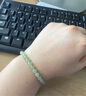 印象眸【情人节礼物】和田玉浅青玉晴水手串单圈手链送女友单珠约6mm 实拍图