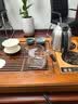 忆壶茶泡茶杯茶水分离杯绿茶杯专用茶杯月牙过滤玻璃月牙公道杯玻璃茶具 【带盖】700ML月牙过滤 实拍图