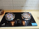 樱花雪燃气灶双灶家用猛火灶天然气灶煤气灶防干烧5.2kw大火力不锈钢液化气灶罐装专用台式嵌入式灶具 双头九腔猛火+定时【防爆钢化玻璃】熄火保护+节能 天然气 实拍图