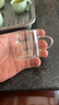 玻璃彩色把手杯品茗杯花茶套装茶杯防爆耐热小把杯100ml 透明颜色单只装100ml 实拍图