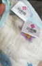 洁丽雅（Grace）A类纯棉6层纱布口水巾6条装婴儿小毛巾精梳棉手帕 实拍图
