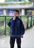 MINIPEACE太平鸟童装男童仿羊羔绒外套儿童拼接简潮夹克秋冬 实拍图