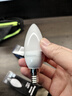 松下（Panasonic）LED灯泡节能灯泡 家用照明灯LED灯源灯具E14灯泡螺口4.8瓦6500K 实拍图