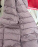 鸭鸭（YAYA）佟丽娅同款轻薄羽绒服女新款秋冬季休闲短款连帽保暖轻便韩版外套 浅紫色 M 实拍图