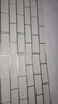 墨斗鱼墙纸自粘防潮墙贴3D立体卧室遮丑墙壁贴纸 银边砖纹70*70cm 5片 实拍图