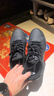 安踏男鞋运动鞋男秋冬季男士软底网面透气跑步鞋休闲鞋皮面防水鞋子男 【爆款皮面防水鞋】黑 40.5 （7.5码） 实拍图