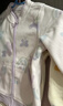 戴维贝拉（DAVE＆BELLA）春秋儿童外套男童秋装女童宝宝衣服童装男孩婴儿摇粒绒棒球服服装 紫色花园【DB396-W】 80 cm（建议身高73-80cm） 实拍图