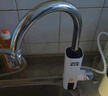 奥克斯（AUX）电热水龙头热水器加热水龙头快速热水变频恒温厨房下进水 【大屏数显】雪山白+漏保插头+万向喷头 实拍图