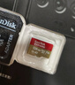 闪迪（SanDisk）128GB TF(MicroSD)内存卡 4K极速金卡A2 V30 U3行车记录仪 运动相机无人机 监控存储卡 读190MB/s 实拍图