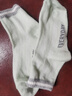 俞兆林5双男童袜子春秋薄款棉无骨中筒袜青少年学生儿童白色网眼运动袜 实拍图