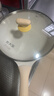 炊大皇 炒锅 麦饭石色不粘锅多功能少油烟炒菜锅平底32cm 电磁炉通用 实拍图