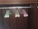 晟旎尚品 衣架无痕晾衣架子20只塑料宽肩加厚防滑晾晒不鼓包大衣挂架撑4色 实拍图
