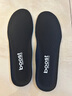 华宝驰2双运动鞋垫男透气吸汗减震柔软女跑步软弹缓震小白鞋皮鞋鞋垫子 黑色 2双 39-40码（可裁剪） 实拍图