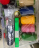 欣沁针线盒家用针线包套装便携手工手缝针线大号学生缝补箱 10件套装 实拍图