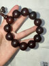 石玥珠宝20mm印度小叶紫檀手串盘串文玩佛珠念珠手链男女士款 木手串把件  实拍图