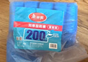 美丽雅 鞋套一次性加厚200只室内机房厂房样板间家用塑料防水防尘脚套 实拍图
