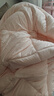 水星家纺被子冬季被子加厚被芯纤维被褥约7.8斤220*240cm粉 实拍图