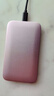 小盘(XDISK)1TB Type-C3.1移动硬盘Q系列2.5英寸 樱花粉 高速全金属8.9mm超簿便携精英款 稳定耐用 实拍图