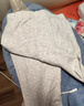久岁伴儿童秋裤男童打底裤棉质校服神器中大童青少年秋冬内穿薄款保暖裤 浅灰/轻薄款 160 /身高150-162体重90-105斤 实拍图