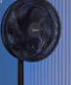 美的（Midea）【超级单品】七叶轻音立式电风扇家用柔风落地扇台式桌面小型风扇大风量节能摇头宿舍电扇 SAF30AB 实拍图
