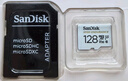 闪迪（SanDisk）128GB TF（MicroSD）4K内存卡 行车记录仪 监控摄像头专用 10,000小时录制 重复读写高耐用存储卡 实拍图