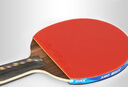 红双喜（DHS）五星乒乓球拍直拍R5006C碳素底板双面反胶弧圈结合快攻成品单拍 实拍图