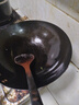 苏泊尔（SUPOR）大铁锅炒锅家用炒菜锅老式煤气燃气灶专用健康无涂层适用圆底锅具 P1铁锅 32cm 实拍图