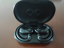 悦步者蓝牙耳机智能AI挂耳式不入耳2025新款旋转跑步运动办公通话降噪耳机骨传导开放式耳夹【焦恩俊同款 钢琴黑皮革纹仓通话降噪超长续航 实拍图