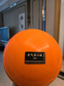 实心球标准中考男体育专用女1KG初中生充气小学生铅球实心球2公斤 实心球2KG橘色 实拍图