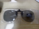 拉夫德鲁变色偏光近视夹片墨镜太阳眼镜镜夹开车防眩光防紫外线眼镜镜夹子 蛤蟆镜遮阳防晒近视镜夹UV400男女眼镜夹片B-66-2 实拍图
