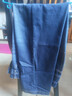 茵曼（INMAN）休闲显瘦宽松百搭舒适松紧腰高腰牛仔裤 深牛仔蓝 29 实拍图