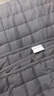 迪柏欧 重力被睡眠毛毯舒适压力睡眠被加重毯重力棉被夏凉被 全棉浅灰(6.8kg)61-85KG适用 1.5*2m 内里填充重力珠 实拍图