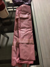 希维思（SIVASS）被子收纳袋行李袋旅行包大容量搬家打包袋子装衣服衣物棉被整理袋 甜蜜粉【干湿分离】 大号-容纳6-8斤棉被 实拍图