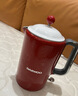 DAEWOO大宇电热水壶恒温家用烧水壶全自动保温不锈钢大容量2025新款红色 1.5L 复古红 电子式 带保温 实拍图