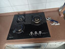 COOTAW三眼燃气灶四眼家用嵌入式不锈钢定时煤气炉多头灶具炉灶 双灶触控款 液化气 实拍图