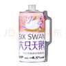 六只天鹅精选大桶装原浆精酿小麦浑浊性白啤啤酒礼盒 六只天鹅组合12听 500mL 12罐 礼盒装 实拍图